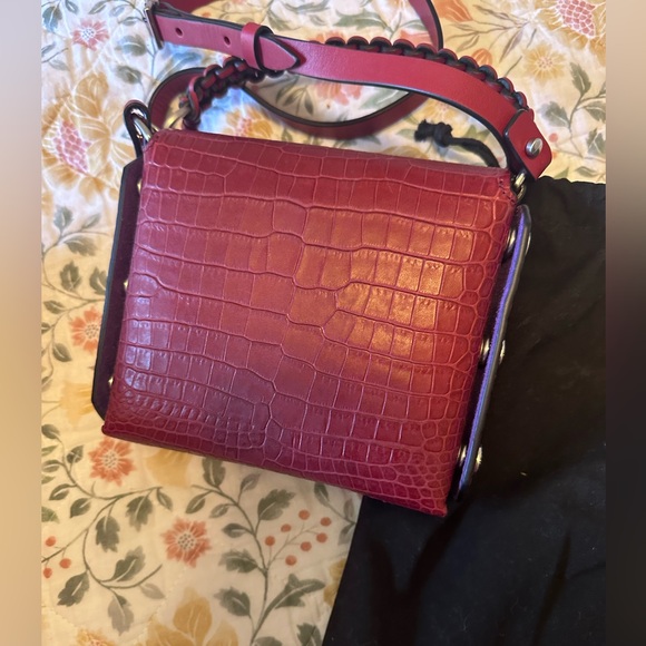 rag & bone Rouge Croco Micro Atlas Crossbody bag - Picture 4 of 10